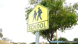 lesbian milf scissors gently with stepteen