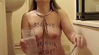 French Housewife Humiliated In Solo Uro Session!