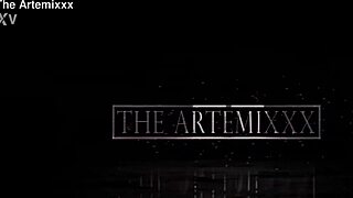 Delaney with her big booty and cute Onyx the brat gag on huge BBC in wet fisting threesome.