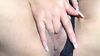 la bella rabitquicky official is super hot, she wants you watching her masturbate that juicy wet vagina, listen to her dirty talk until squirting, colombian milf in spanish latino style