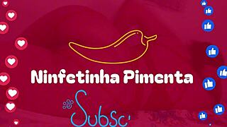 Brazilian brunette amateur loses virginity riding big thick cock with tight wet pussy.