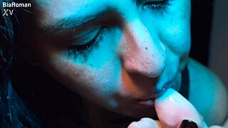 Honey feet licking challenge with domination