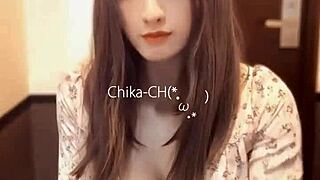 Casual-Narrative crossdressing ladyboy in individual shot does solo striptease oops