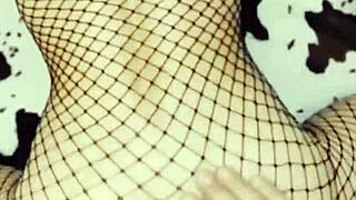 A Milf Dances Striptease With Masturbation Then Takes Big Cock In Tight Holes POV