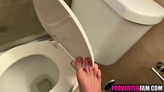 Horny Roommate Finally Gets Ass Fucked With Cum Covered Gaping Close Up