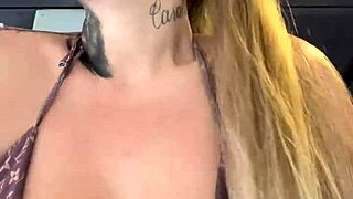 Training In Gym Facing Angra Dos Reis Beach In Tiny Wet Bikini Almost Got Expelled