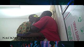 i licked my curvy ebony landlady's pussy for rent