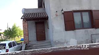 French newcomer eagerly sucks cock in POV blowjob 😋