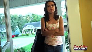 Coeds Jamie And Meredith Share Fun