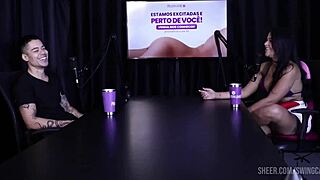 teteu santos swings with tifany rocha, bruna a surfistinha, and fabrício nunes in this brazilian casting compilation, part 1.