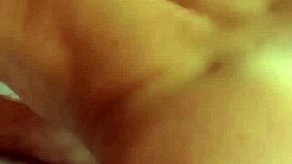 italian girl in lingerie sucks his ass during wild missionary sex with dirty talk