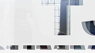 Kelly Surfer rides cock in stockings and fishnets on her bed! She licks asshole wildly.