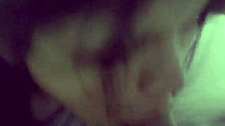 deepthroat time with latina milf couple cum in mouth creampie