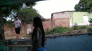 i hunt for the neighbor to fix my pipes but she licks my pussy