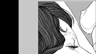 Watch this suggestive FFM threesome drawing unfold