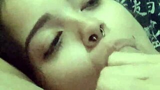 debora prado gives a sloppy blowjob every night before bed