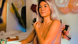 Damn she looks so cute in cosplay! But watch her skinny beautiful body masturbating wildly.