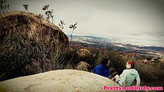 Redhead Milf Assfucked In FFM Threesome 😈