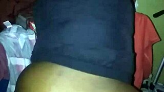 She's sucking big dick sloppy while twerking her ass.