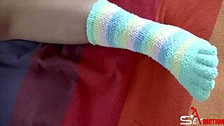 I devour Lulu Pretel's pussy and get a footjob from Jose