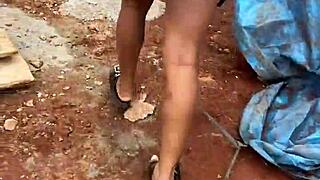 sexo na rua novinha saiu da escola e acabou dano po pedreiro na casa de construcao