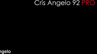 Imagine the thrill of Angela's girlfriend experience in Paris with Cris Angelo