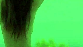 Babe grips solo act with softcore fingering and riding