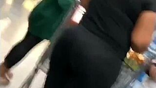 Nalgona shows off her big ass in voyeur setting, what do you think?