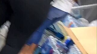 Nalgona shows off her big ass in voyeur setting, what do you think?