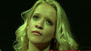 European Woman Faces Discipline Before A Special Treat