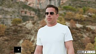 Hey, wanna see naughty blonde MILF Shalina Devine ride and titty fuck hubby's friend?