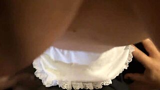 Caught Curvy Brunette Sucking And Riding Big Cock Relentlessly