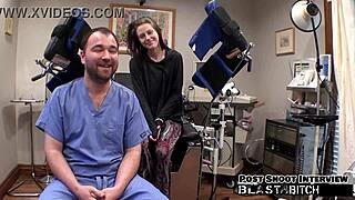 Lainey Moans as Her Shaved Pussy Gets Cum Blasted