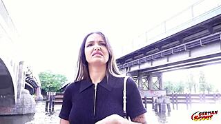 Crystal Richi, big butt teen, gets first anal in german scout roleplay.