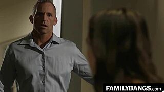 Familybangs com ⭐ adorable skinny british teen 18+ gia paige fixes relationship by fucking petite babe stepfather marcus london in young fantasy