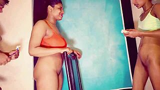 Fucking Our Stepbrother In Threesome 😍