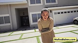 femdom dominates bound partner in rough quickie