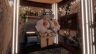 fucking that roblox slut rough in the condo