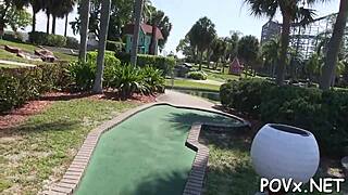 Naughty teen slut craves huge cock for rough pussy fucking and jizz in hardcore couple quickie.