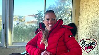 Aurbeaureal Magnifique Blonde in Lingerie and Stockings