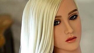 blonde bbw milf love doll enjoys anal fucking with huge tits