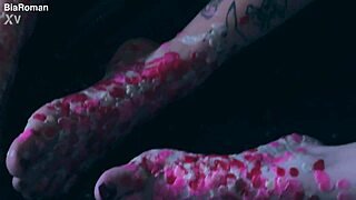 these feet crave kinky games with goddess femdom