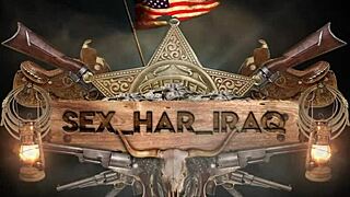 Arab hijab girl eagerly inserts big penis into her ass