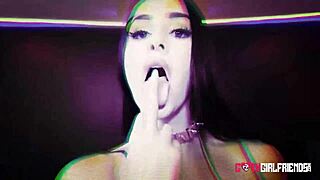 busty violet voss devours cock after intimate blowjob 😏