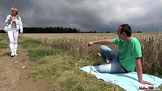 i watched mature mom bend over for huge boner outdoor fuck