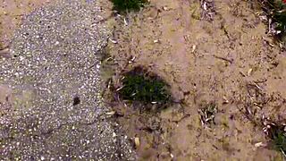 home video with couple chatting