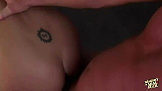 divine brunette receives big cocks by the pool outdoors