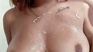 free video blowjob and cum on tits