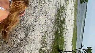 I saw a blonde on the beach and asked her for a blowjob, she charged me ten dollars.