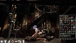 Sxh gallery features enemy 01 in leggings pantyhose 3d anime hentai game action